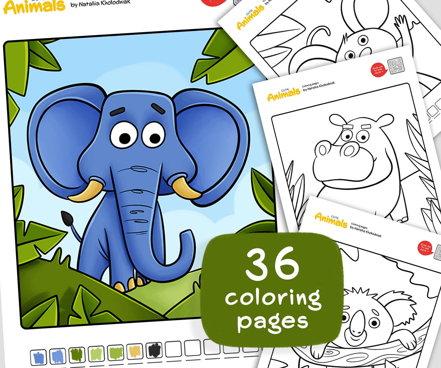 Animals coloring pages