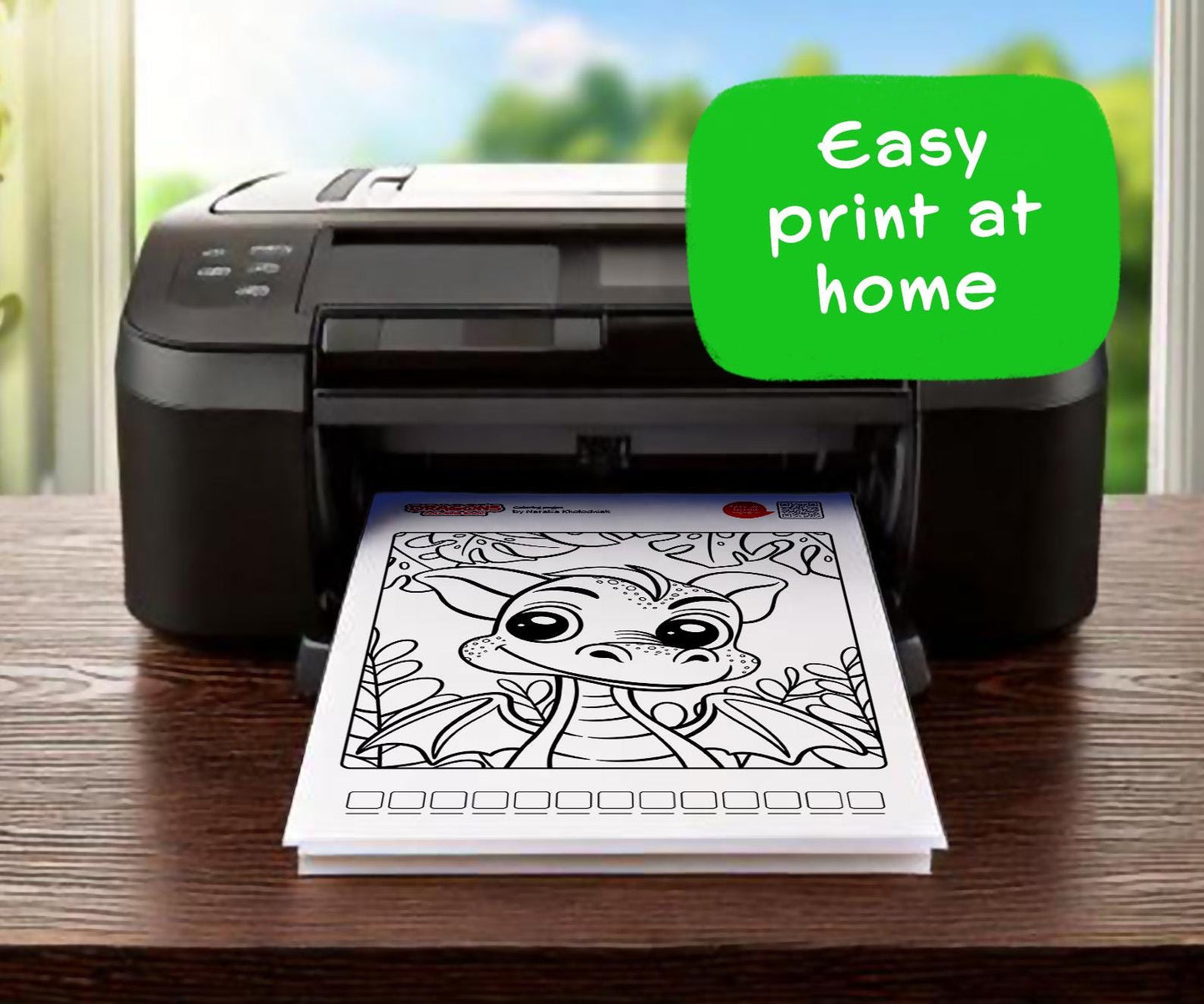 Cute Dragons Coloring Pages – 40 Printable Coloring Sheets for Kids & Adults